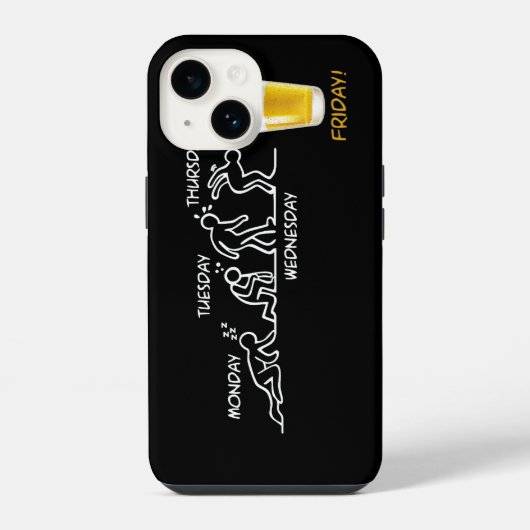 Bier-Revolution iPhone Hülle (Rückseite)