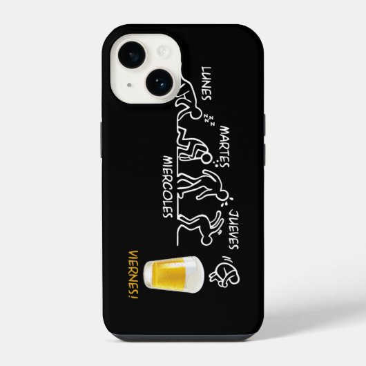 Bier-Revolution iPhone Hülle (Rückseite)