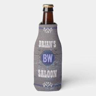 Bier Saloon Anpassbare Hausbar Rustikales Holz Flaschenkühler