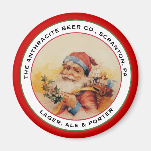 BIER SANTA MAGNET (Vorne)