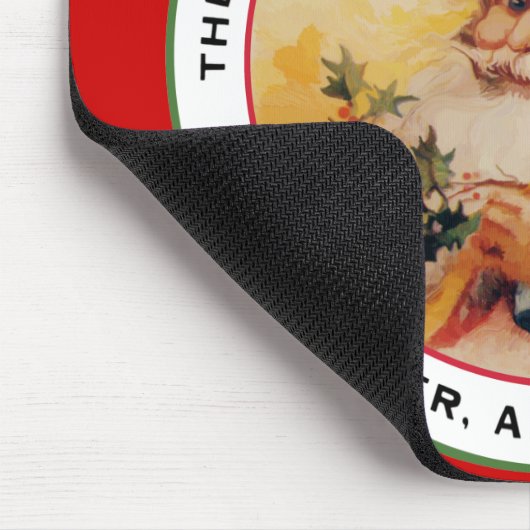 BIER SANTA MOUSEPAD (Ecke)