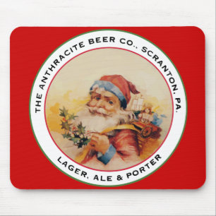BIER SANTA MOUSEPAD