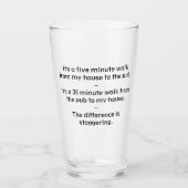 Bier Science Beer Math Pub Glas (Vorderseite)