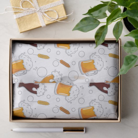 Bier Seidenpapier (Geschenk)