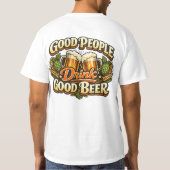 Bier-Shirt T-Shirt (Rückseite)