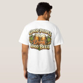 Bier-Shirt T-Shirt (Schwarz voll)