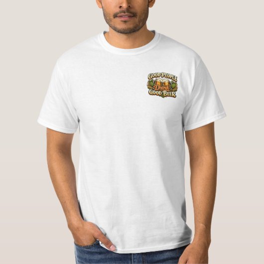 Bier-Shirt T-Shirt (Vorderseite)