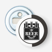 BIER - Sixpack Flaschen Flaschenöffner (Vorderseite)