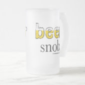 Bier-Snob-eisige Tasse (VorderseiteRechts)