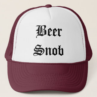 Bier-Snob-Fernlastfahrer-Hut Truckerkappe