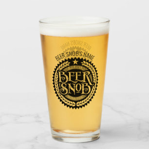 Bier Snob Glass Glas