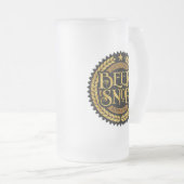 Bier Snob Mattglas Bierglas (VorderseiteRechts)
