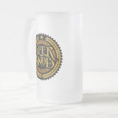 Bier Snob Mattglas Bierglas (Vorderseite Links)