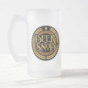 Bier Snob Mattglas Bierglas