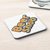 Bier Snob Vintag Bier Untersetzer (Linke Seite)