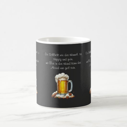 Bier so suffig  kaffeetasse (Mittel)