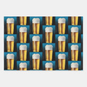 Bier-Sortenpaket Geschenkpapier Set (Vorderseite 3)