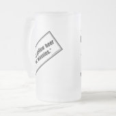 Bier-Spektrum-mattierte Tasse (Vorderseite Links)
