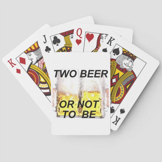 Bier Spielkarten (Rückseite)