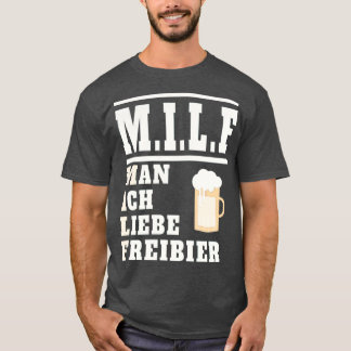 Bier Sprichwort lustiges Trinken Geschenk Spaß T T-Shirt