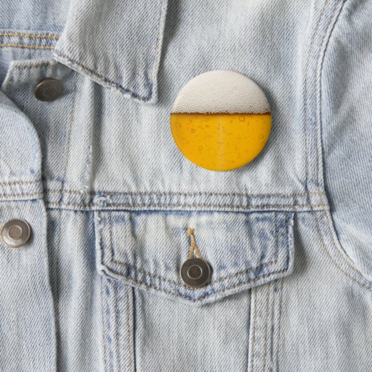 Bier sprudelt Nahaufnahme Button (Beispiel)