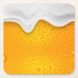 Bier Square Paper Untersetzer