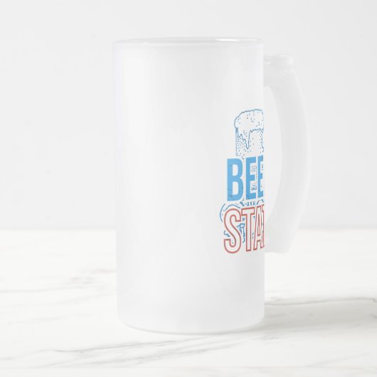 BIER STAT! MATTGLAS BIERGLAS (VorderseiteRechts)