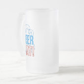 BIER STAT! MATTGLAS BIERGLAS (Vorderseite Links)