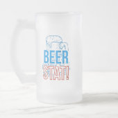 BIER STAT! MATTGLAS BIERGLAS (Links)