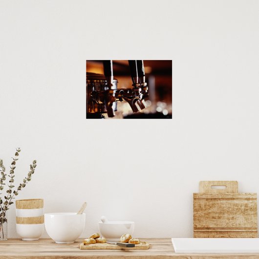 Bier Steche Poster (Küche)