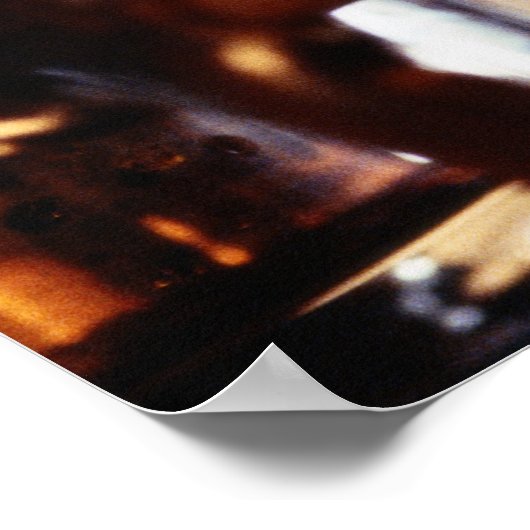 Bier Steche Poster (Ecke)