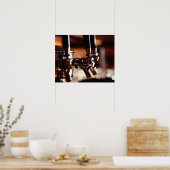 Bier Steche Poster (Küche)