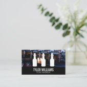 Bier Stecht | Flaschen Visitenkarte (Stehend Vorderseite)