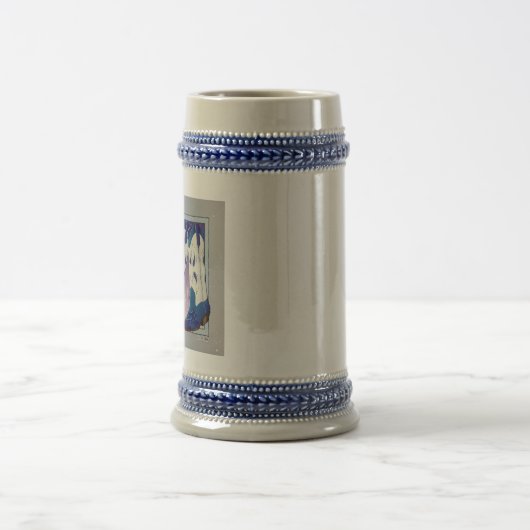 Bier Stein - elektrische Dia-Cowboystiefel Bierglas (Mittel)