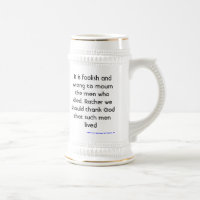 Bier Stein Georges Patton