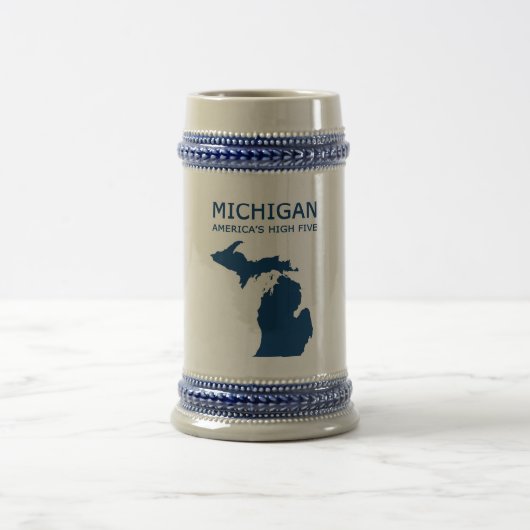Bier Stein Michigans H5 Bierglas (Mittel)