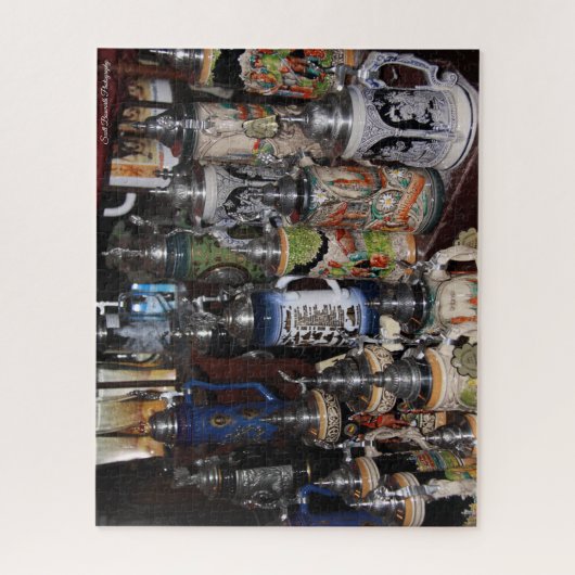 Bier Steins - Jigsaw Puzzle (Vertikal)