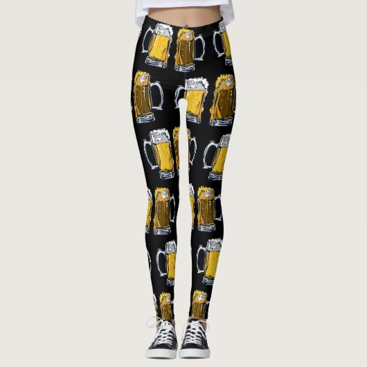 Bier Steins Leggings (Vorderseite)