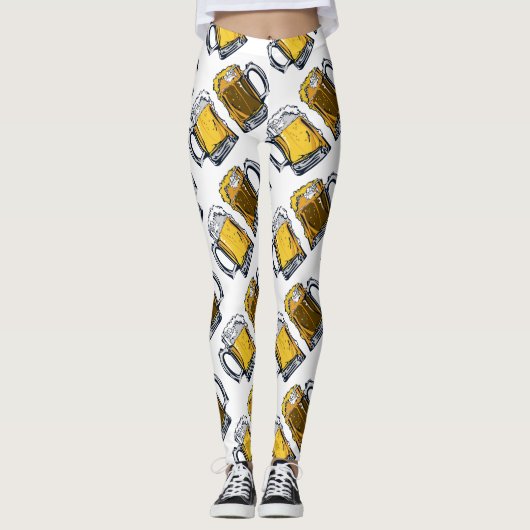 Bier Steins Leggings (Vorderseite)