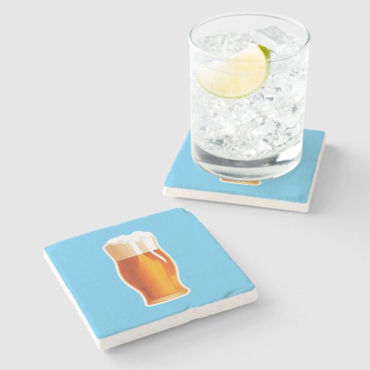 Bier Steinuntersetzer (Seitenansicht)