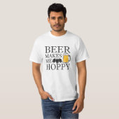 Bier stellt mich das Shirt der hopfenreichen (Vorne ganz)