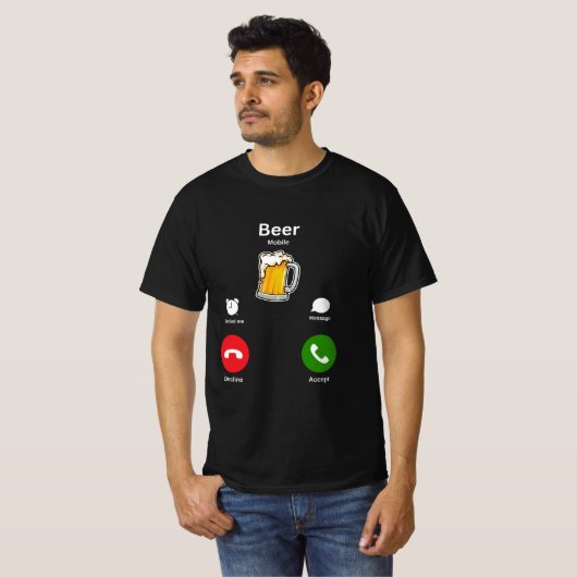 Bier-T - Shirt (Vorne ganz)
