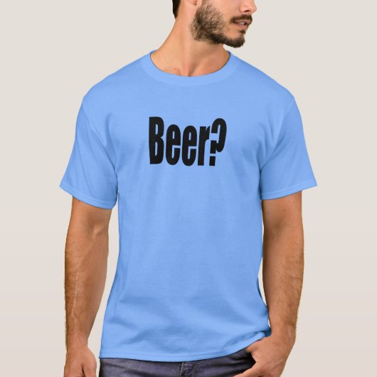 Bier T-Shirt (Vorderseite)
