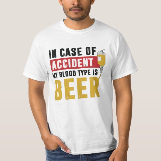 Bier T-Shirt (Vorderseite)