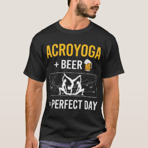Bier Tag Acroyoga Acro Yoga T-Shirt
