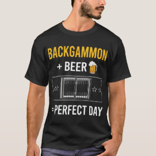 Bier-Tag Backgammon T-Shirt