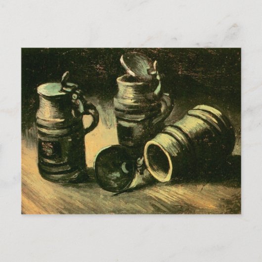 Bier Tankards, Vincent van Gogh Postkarte (Vorderseite)