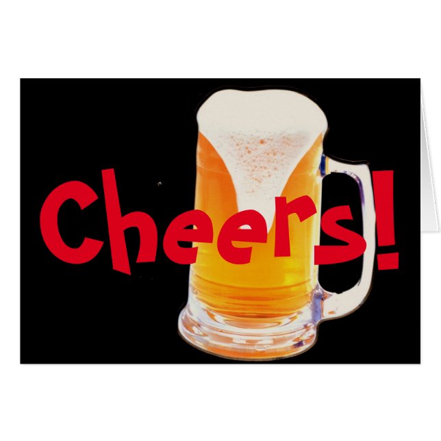 Bier-Tasse (Vorderseite (Horizontal))