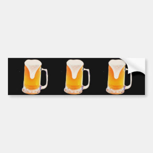 Bier-Tasse Autoaufkleber