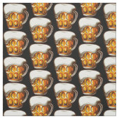 Bier Tasse Barkeeper Brauerei Bar Pattern Stoff (Muster)